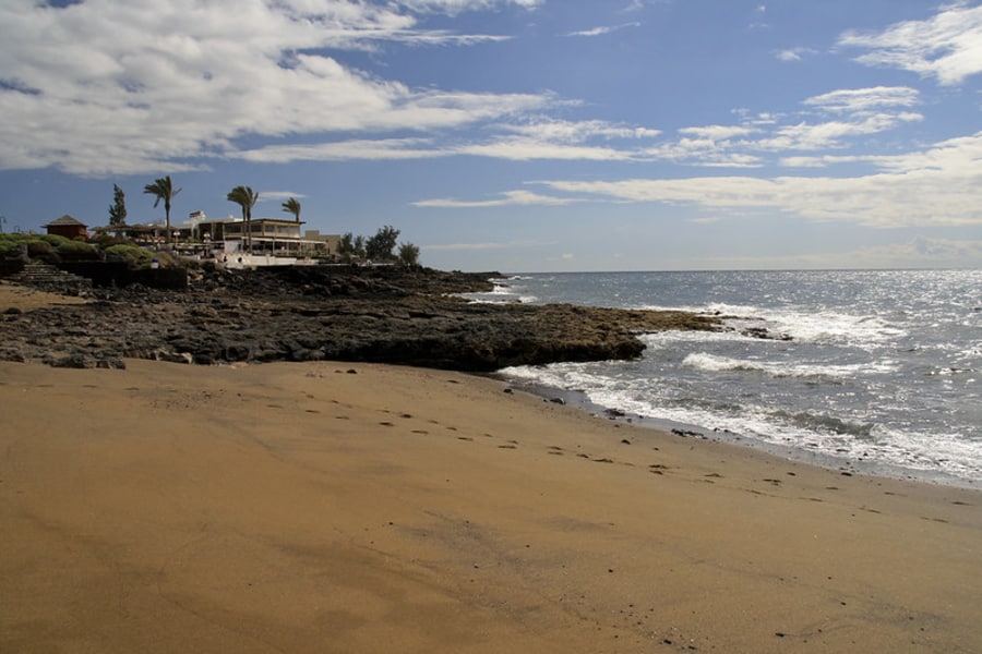 Playa Bastián, de lo mejor de Costa Teguise, Lanzarote